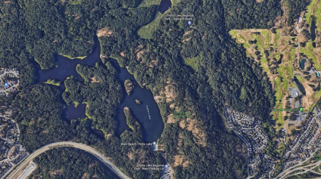 Lost hiker found in Thetis Lake Regional Park after not listening to 911 dispatcher