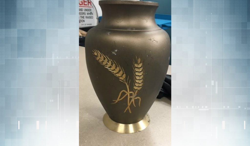 Owner of urn left behind at a park bench in Nanaimo identified, RCMP says