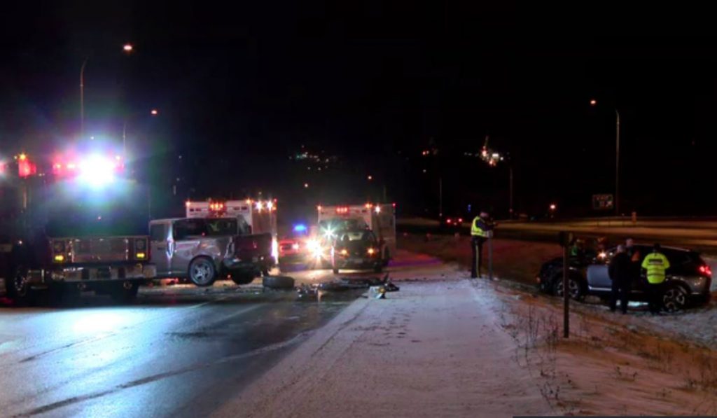 Emergency crews respond to multi-vehicle incident on TCH in View Royal