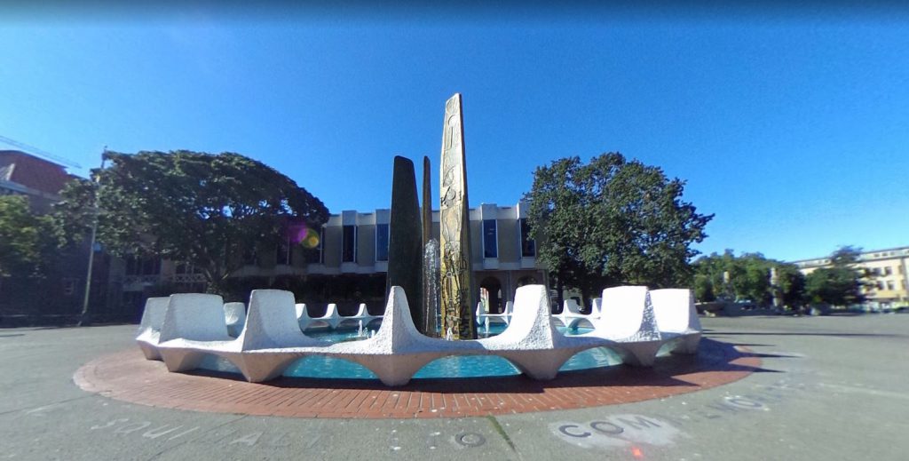 Local historian hopes City of Victoria will keep Centennial Square fountain amid upgrades