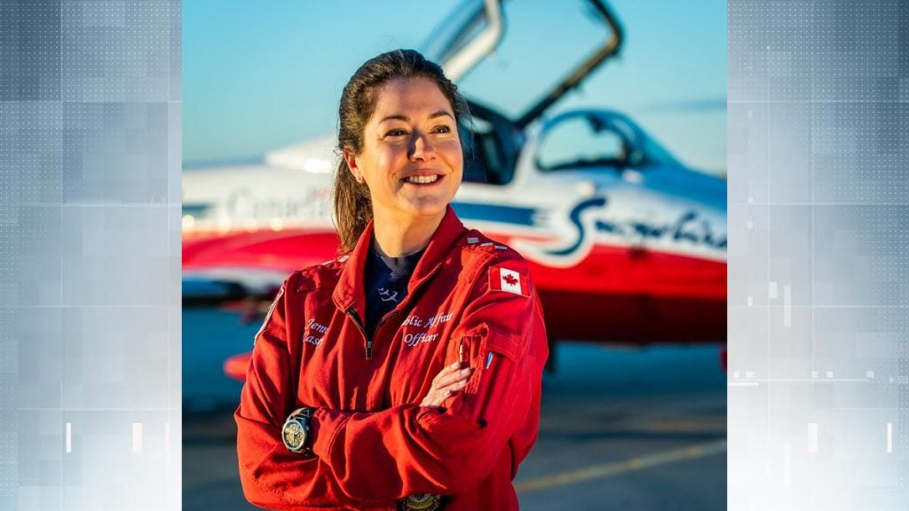 Kamloops Legion holding tribute for Snowbird Captain Jennifer Casey today