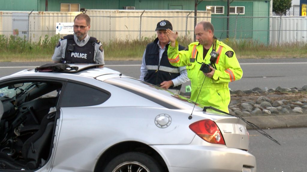 Crash in Nanaimo Sunday night claims the life of a woman in her 30s