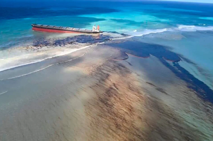 Mauritius facing 'unprecedented environmental' crisis following oil spill in sensitive waters