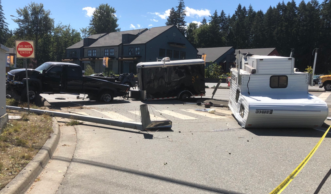 Police seek motorist following crash near