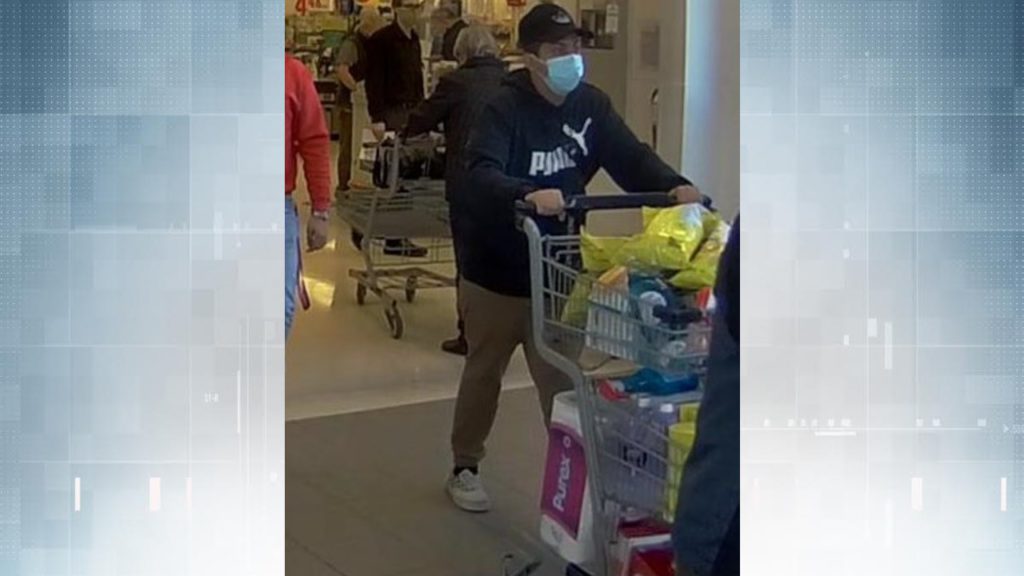 Nanaimo RCMP seeking help identifying man who attempted to steal $500 worth of products from Superstore