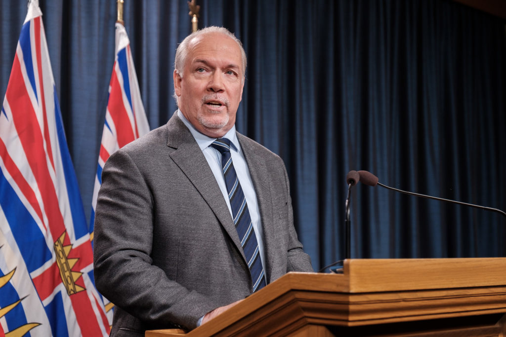 Premier Horgan says COVID-19 relief promise top priority of short B.C. legislature session