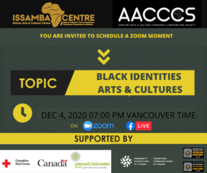 Online Conversation about Black Identities, Art& Cultures @ Online