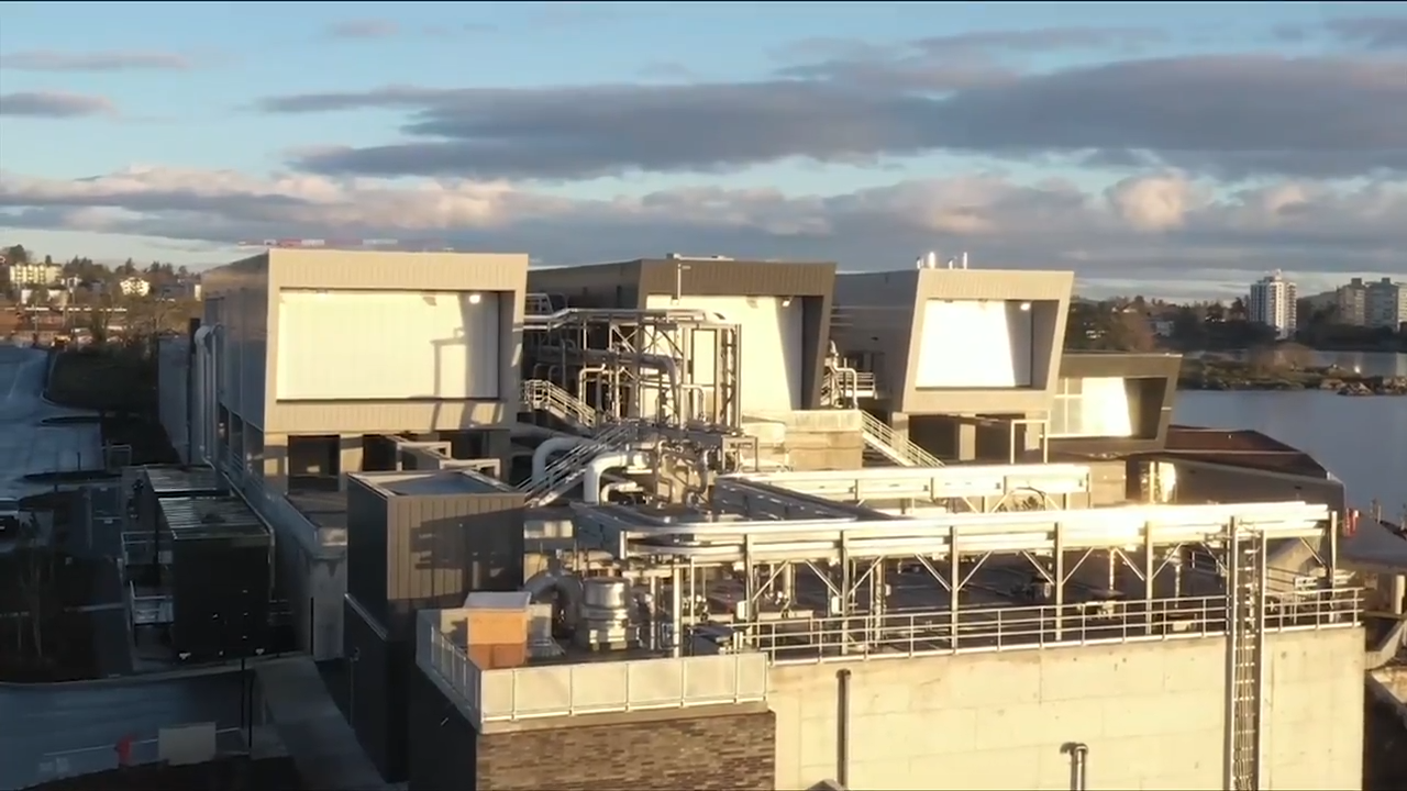 Greater Victoria's wastewater treatment system up and running