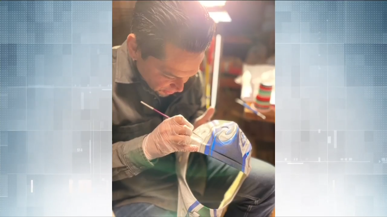 Indigenous Vancouver Island carver creates new Coast Salish mask for