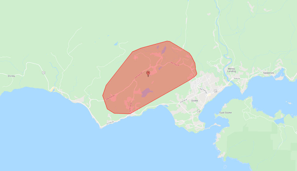 UPDATE: Power restored to nearly 900 residents in Sooke