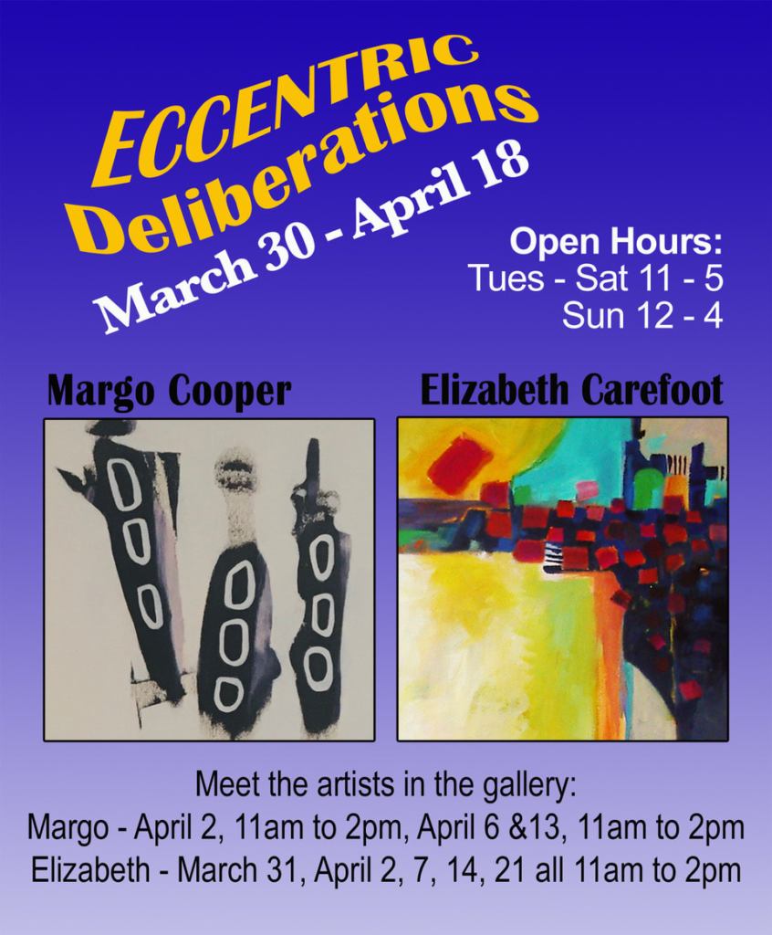Margo Cooper and Elizabeth Carefoot at Gage Gallery