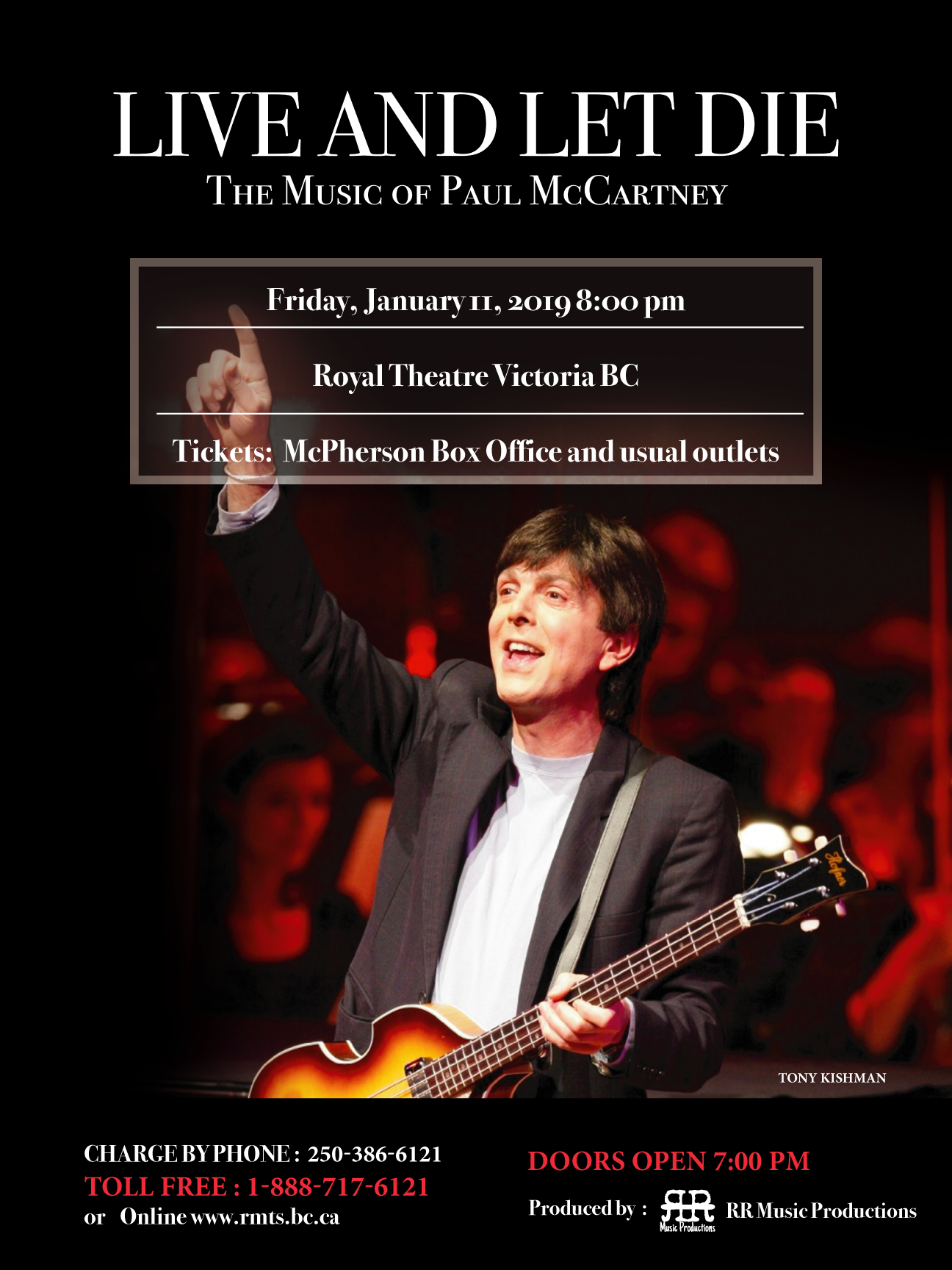 Live And Let Die The Music Of Paul Mccartney Chek