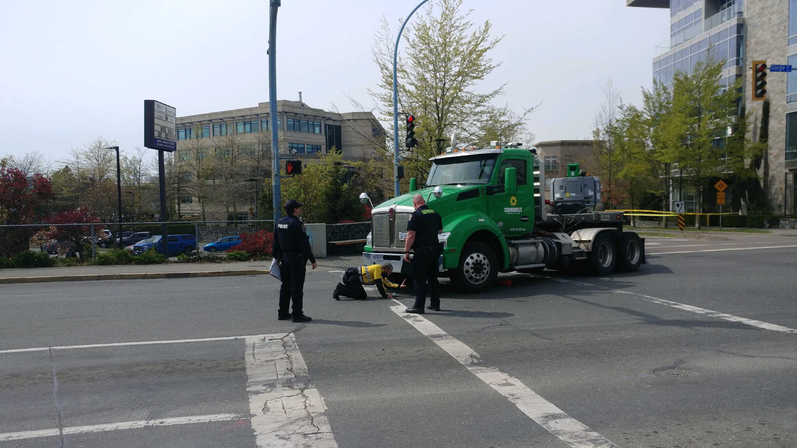 Pedestrian suffers life-threatening injuries after being struck by ...