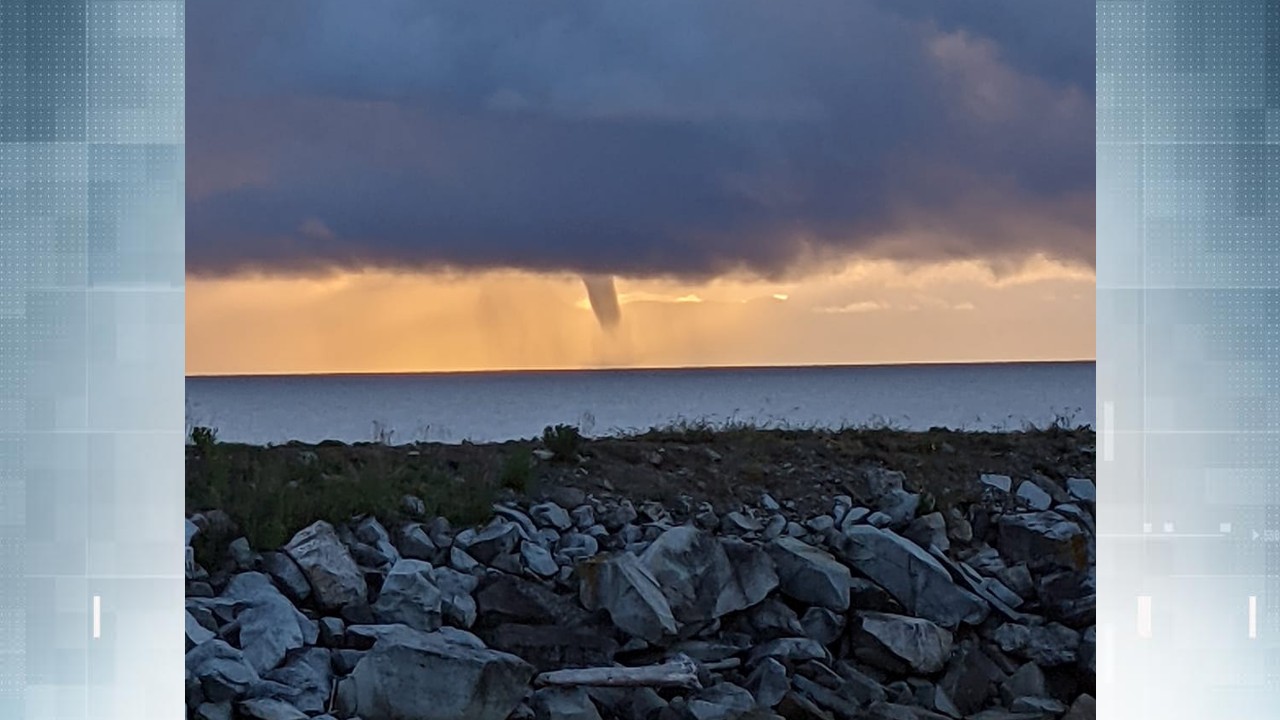 Funnel clouds spotted near Powell River Wednesday morning