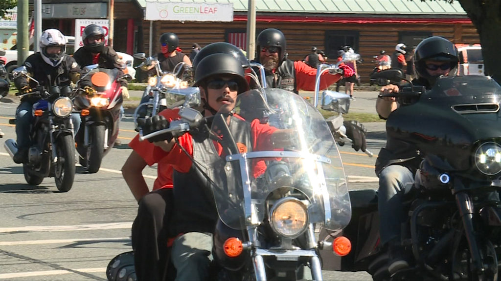 Large Vancouver Island bike rally held in memory of residential school victims