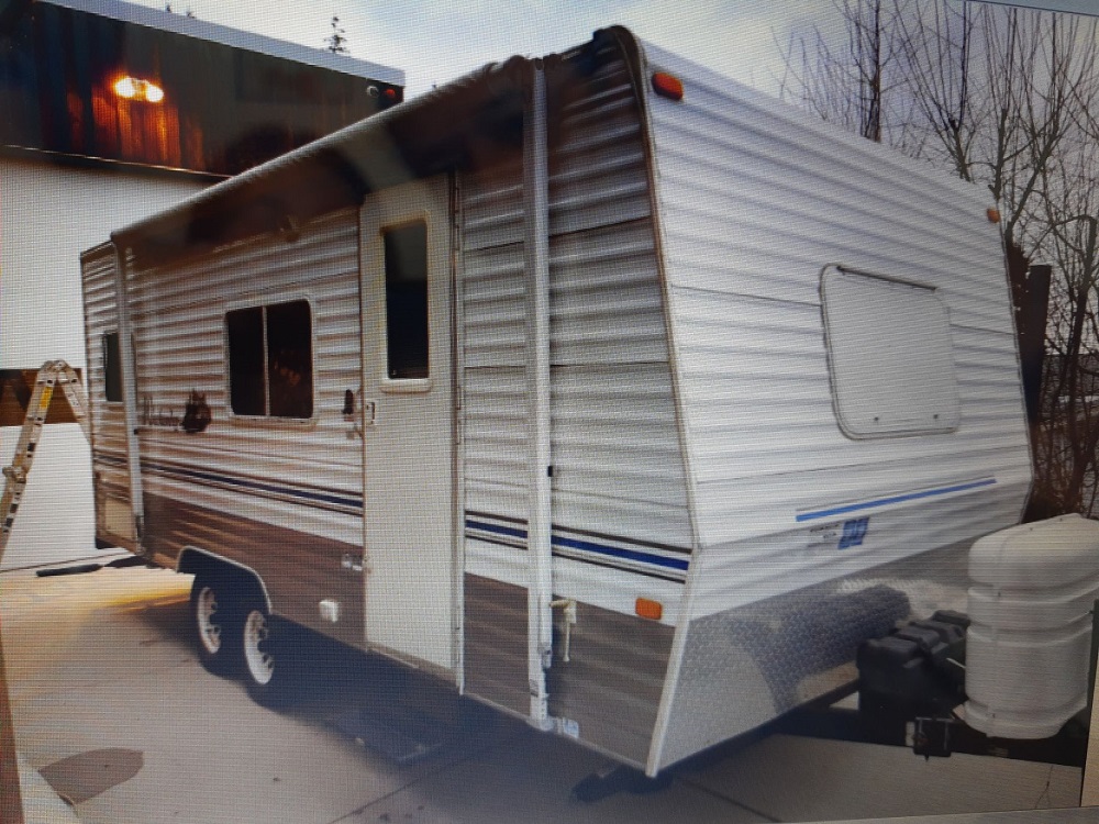 Campbell River RCMP seeking public's help after travel trailer theft