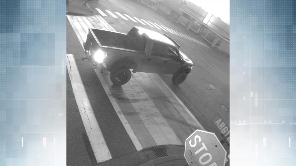 RCMP searching for truck suspected of damaging rainbow crosswalk in Port Alberni