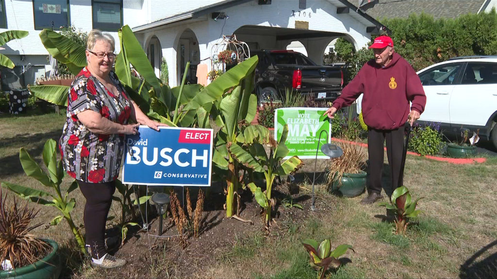 A tale of two voters: Husband, wife's political differences reflect tight race on Vancouver Island