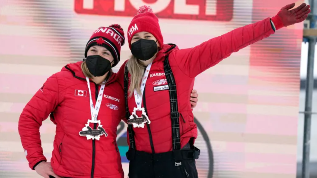 Another World Cup bobsled medal for de Bruin, bronze with Bujnowski in the two-woman