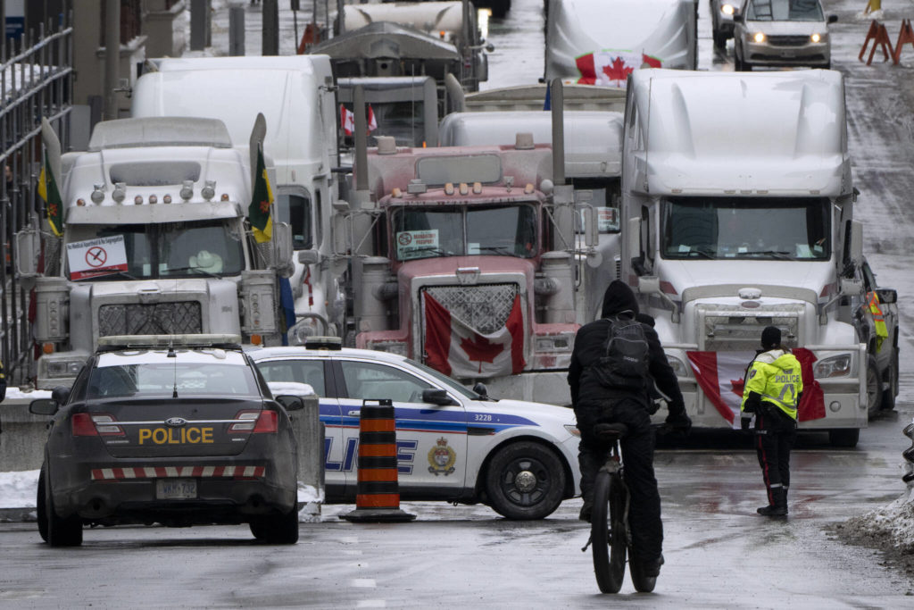 Police lay hundreds of charges in Ottawa blockades as city begins clean up process