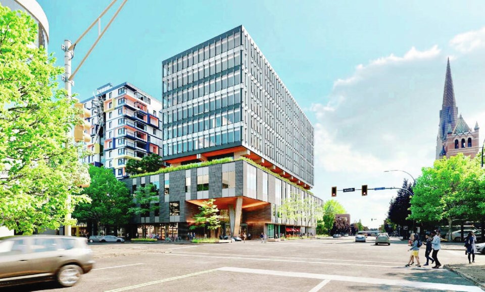 Office tower proposed for Capitol 6 Theatres site moves ahead to public hearing