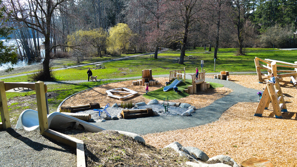 Nature playground opens at Elk/Beaver Lake Regional Park