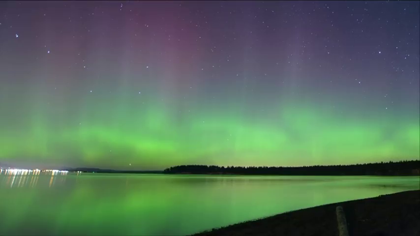 'Beautiful phenomenon': Northern lights expected to be visible around Vancouver Island Thursday