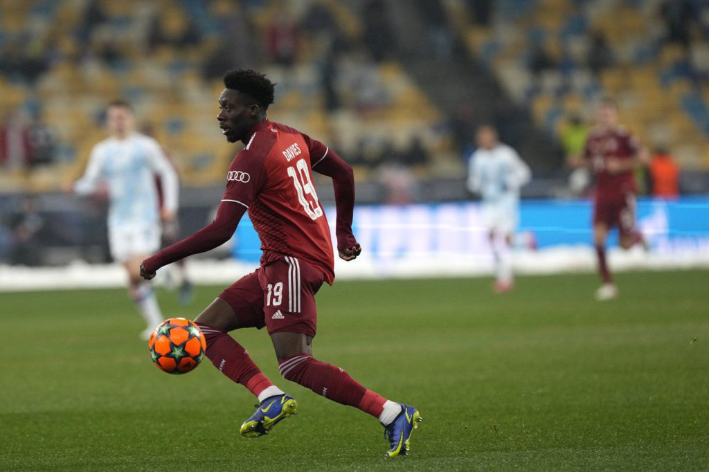 Canada star Alphonso Davies makes return from myocarditis in Champions League match