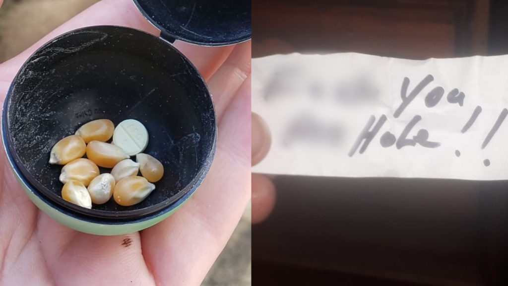 Rotten egg spoils Nanaimo easter hunt after pills, explicit note left for kids to find