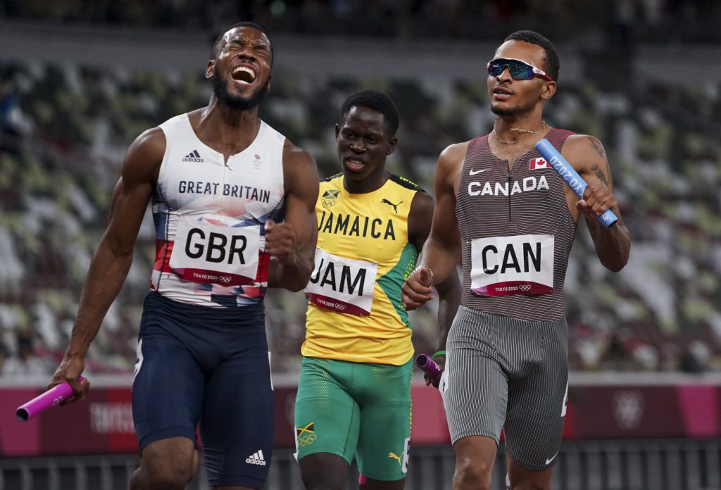 Canada to receive 4x100 men's relay silver medals from Tokyo Olympics