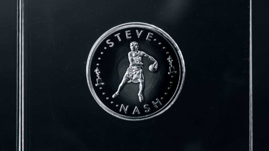 NBA unveils coin honouring Steve Nash