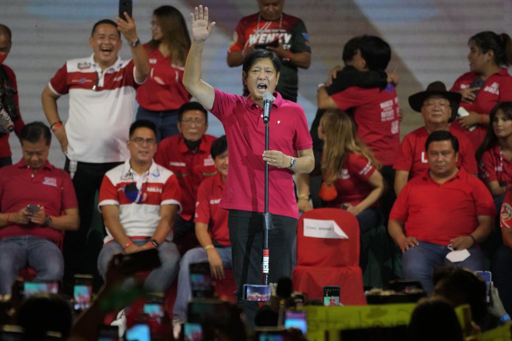 Marcos Jr. far ahead in Philippine presidential vote