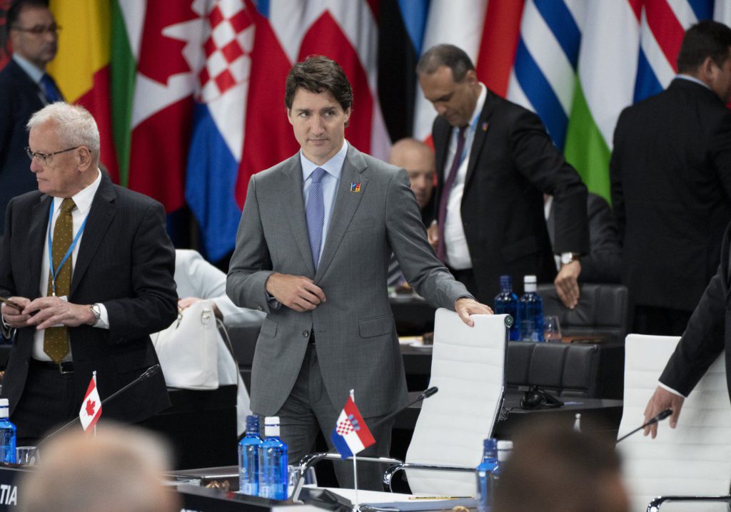 More Canadian troops headed to Latvia, Trudeau says at NATO summit