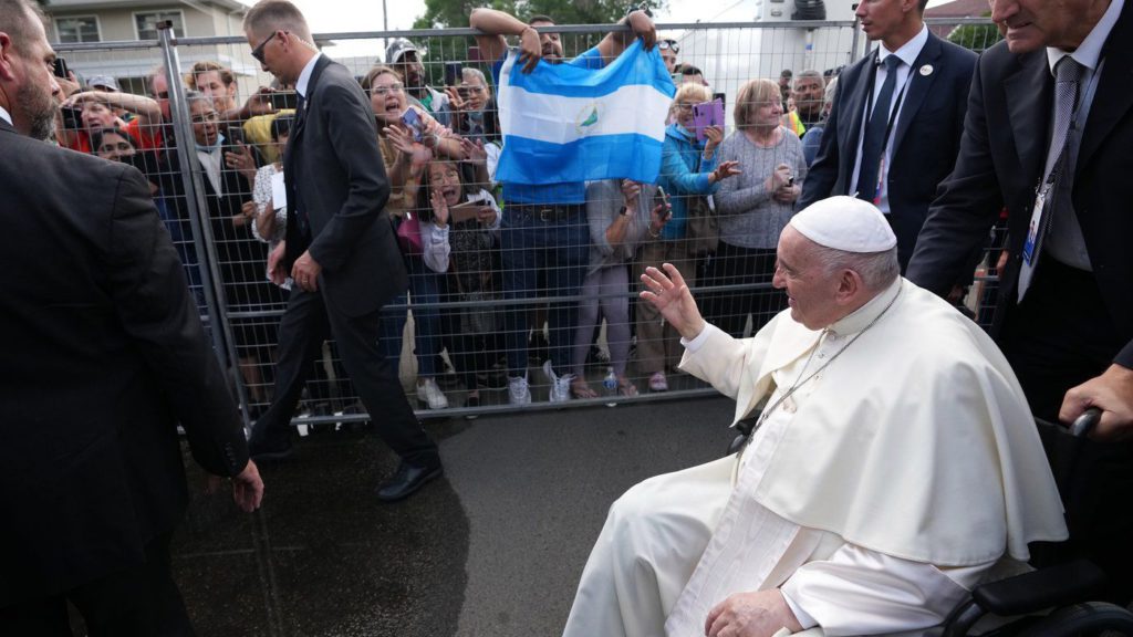 Day 3 of Pope visit includes public mass and visit to Alberta pilgrimage site