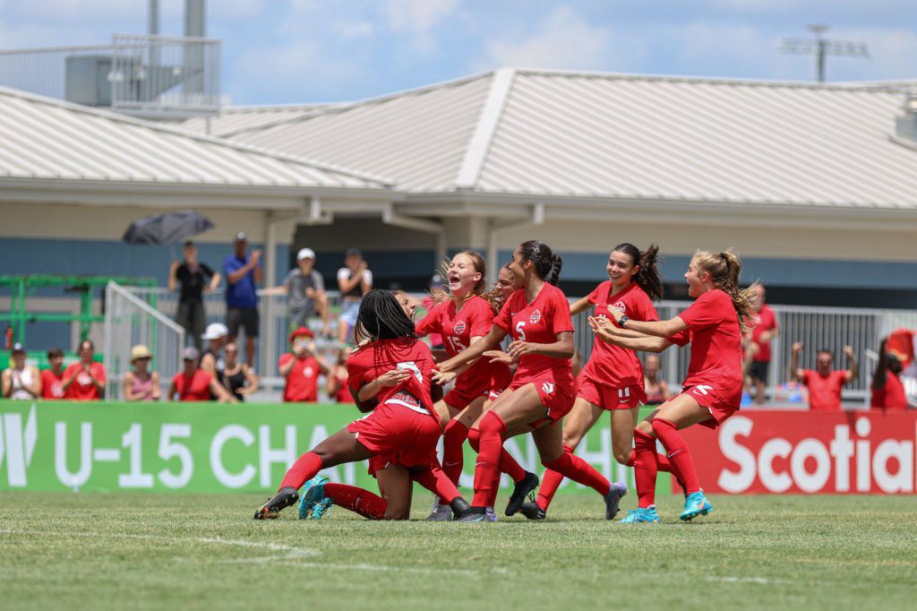 Canada downs Mexico in shootout, reaches CONCACAF Girls' U-15 Championship final