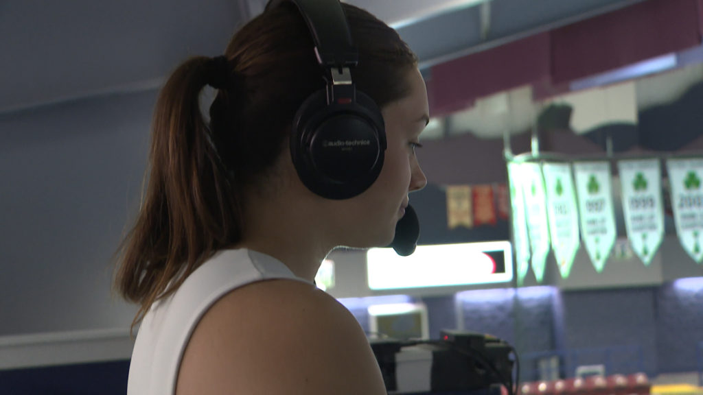 Victoria Shamrocks make history with first female play-by-play commentator