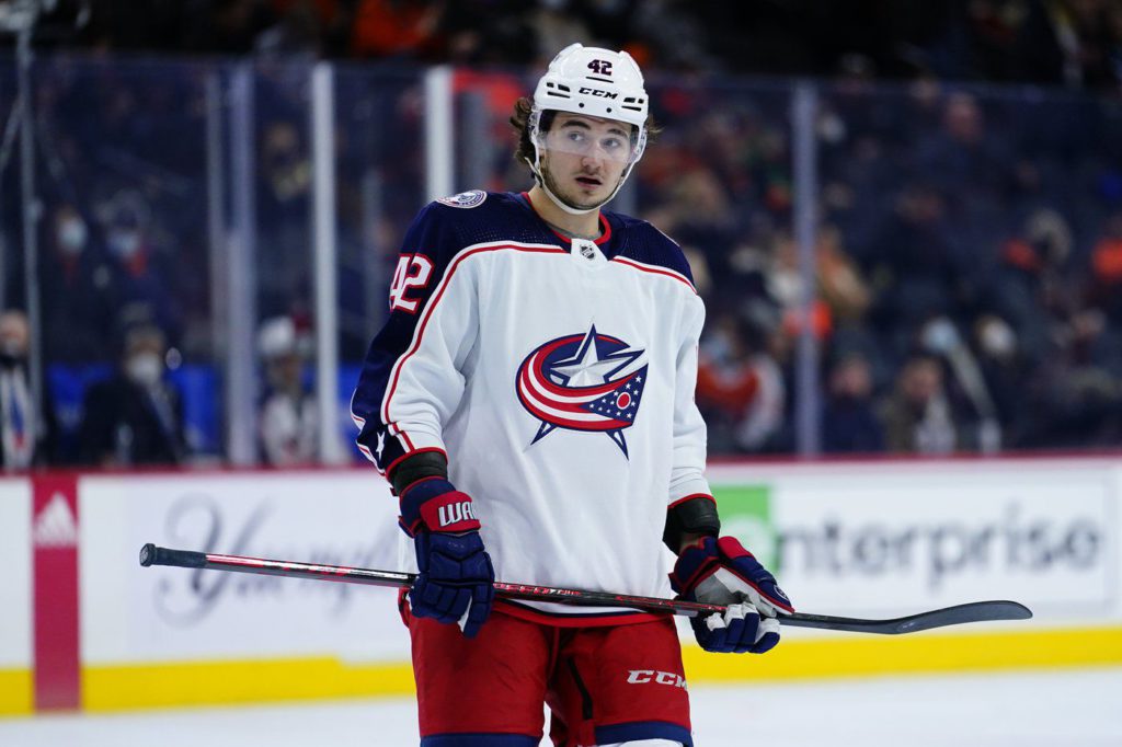 Citing personal issues, Texier takes break from Blue Jackets