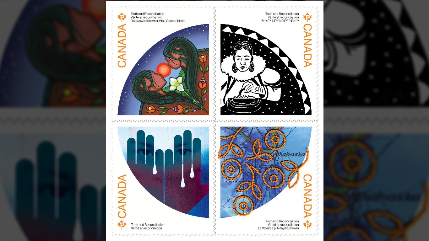 Canada Posts launches four stamps recognizing residential schools and