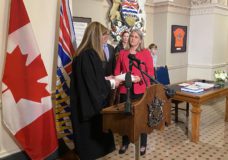 B.C. legislature welcomes newest member, prepares for Premier Horgan to step down