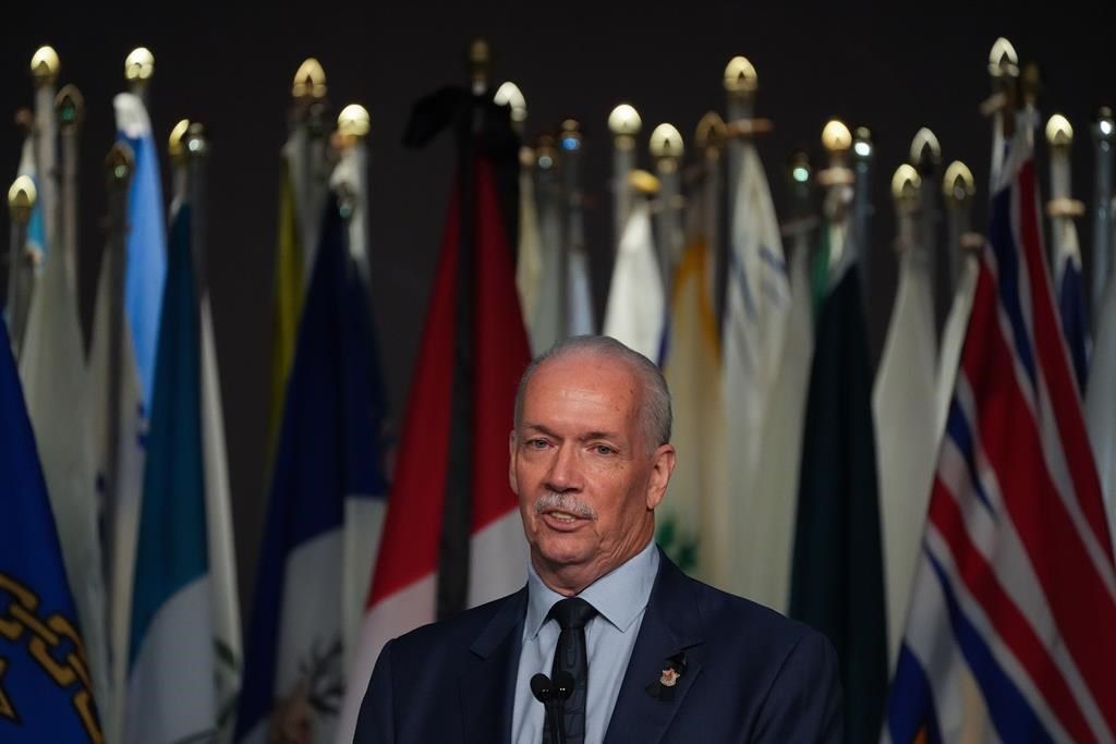 B.C. Premier Horgan cites 'multi-faceted' crime approach amid debate about arrests