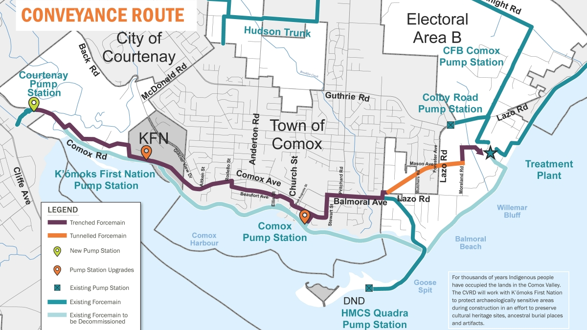 open houses focus on sewage system upgrades in Comox Valley