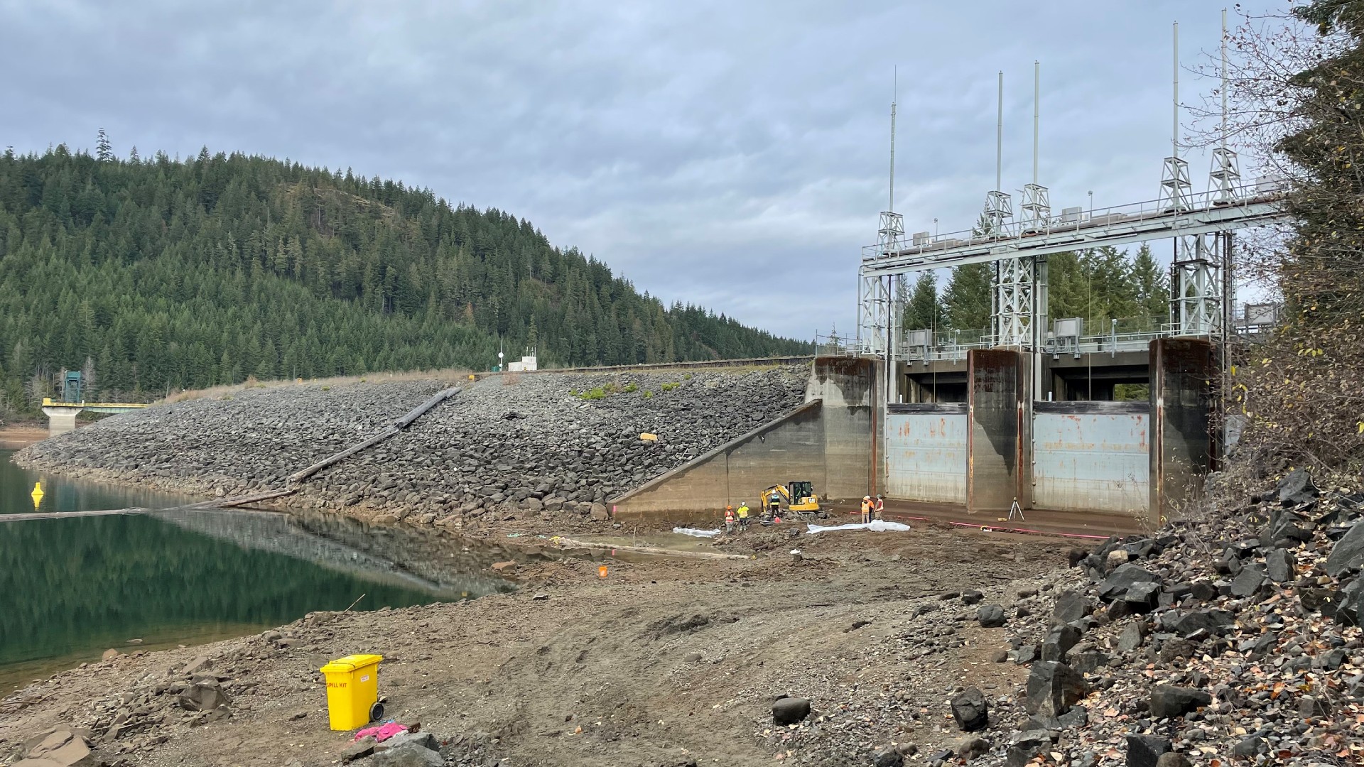 Puntledge River, Campbell River water flow hit historic lows BC Hydro