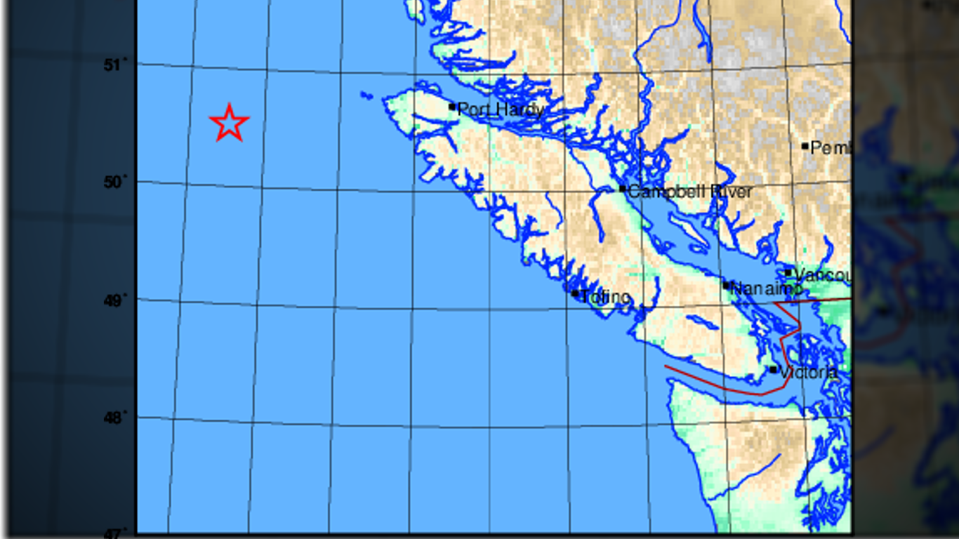 Tsunami history vancouver island