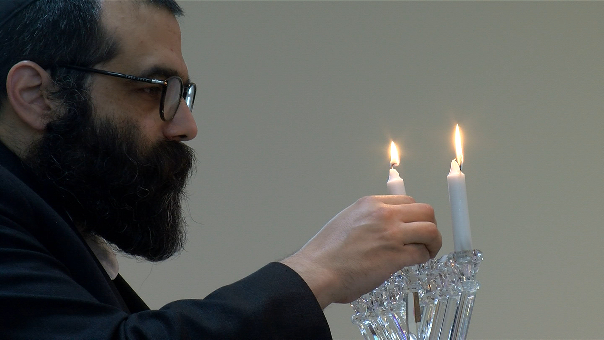 First Day Of Hanukkah Celebrated Across The Island