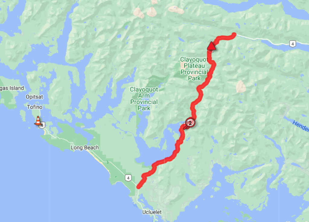 Thousands without power in Tofino, Ucluelet amid Highway 4 shutdown