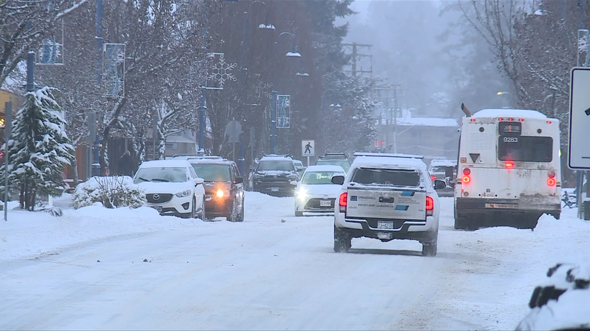 Snow, wind advisories issued for parts of Vancouver Island for Saturday