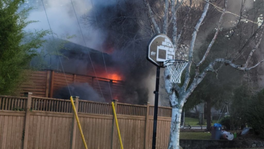 Parts of house 'completely gutted' after Friday fire in Fairfield