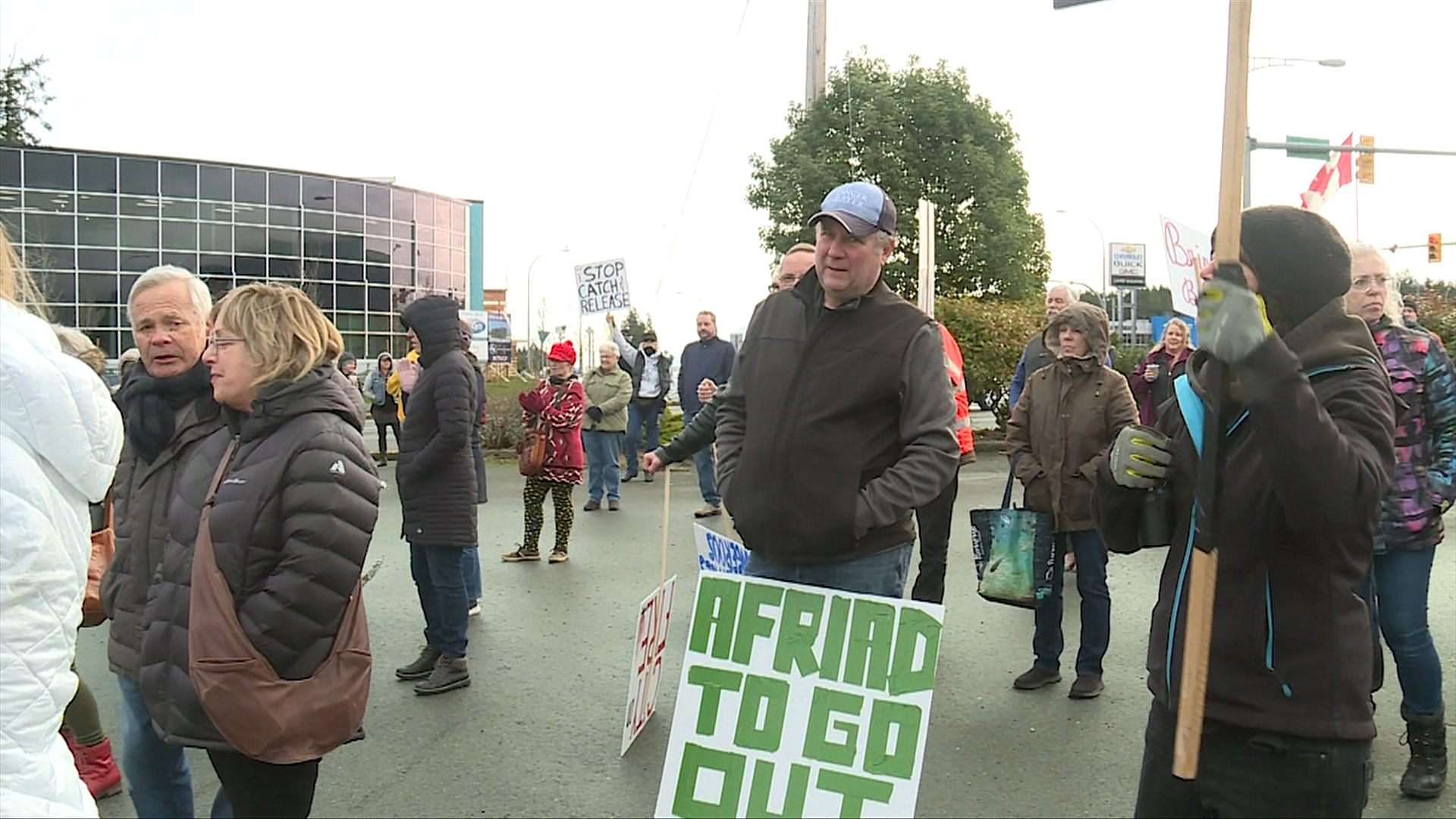 More than 150 people call for improved safety in Nanaimo at Saturday rally