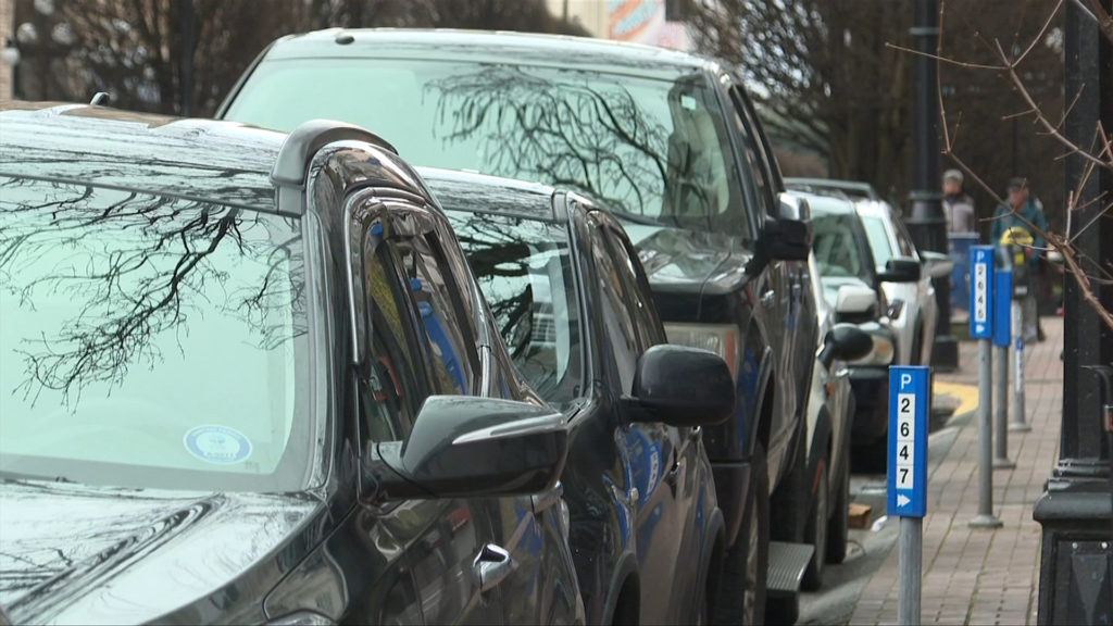 Downtown Victoria paid parking longer hours higher rates start May 1