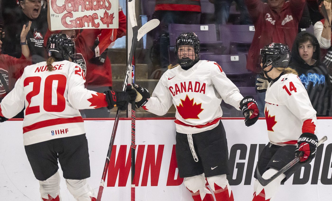 Canada to meet U.S. in gold-medal final of women's world hockey